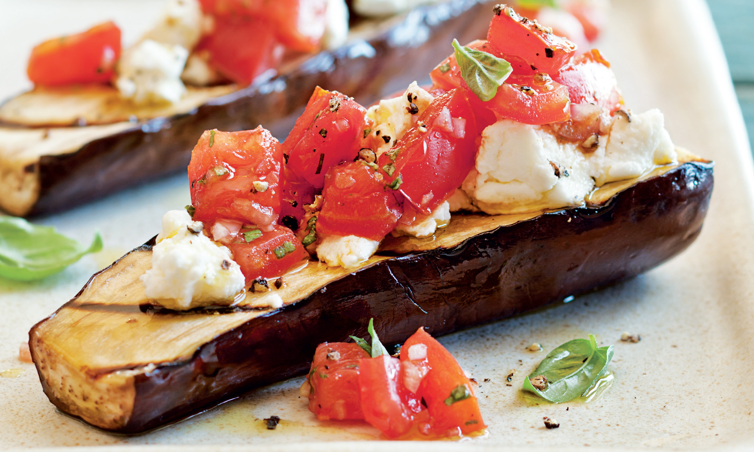 grilled-eggplant-tomatoes-goat-cheese-spry